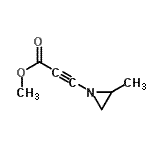 CAS#: 88474-07-1, Methyl 3-(2-methyl-1-aziridinyl)-2-propynoate