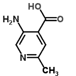 CAS 登录号：88482-17-1， 5-氨基-2-甲基异烟酸