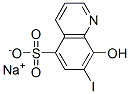 CAS 登录号:885-04-1, 8-羟基-7-碘喹啉-5-磺酸钠