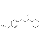 CAS#: 885122-89-4, 1-Cyclohexyl-3-(4-methoxyphenyl)-1-propanone