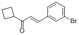 CAS 登录号：885267-04-9， 3-(3-溴苯基)-1-环丁基-丙-2-烯-1-酮