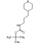 CAS 登录号：885268-87-1， 2-甲基-2-丙基[3-(4-哌啶基)丙基]氨基甲酸酯