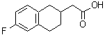 CAS#: 885269-53-4, (6-Fluoro-1,2,3,4-tetrahydro-2-naphthalenyl)acetic acid