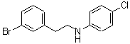 CAS#: 885270-36-0, N-[2-(3-Bromophenyl)ethyl]-4-chloroaniline