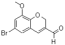CAS#: 885271-15-8, 6-Bromo-8-Methoxy-2H-1-Benzopyran-3-Carboxaldehyde