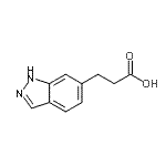 CAS#: 885271-23-8, 3-(1H-Indazol-6-yl)propanoic acid