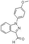 CAS#: 885271-31-8, 1-(4-Methoxyphenyl)-1H-indazole-3-carbaldehyde