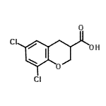 CAS#: 885271-47-6, 6,8-Dichloro-3-chromanecarboxylic acid