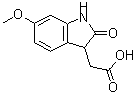 CAS 登录号：885272-28-6， (6-甲氧基-2-氧代-2,3-二氢-1H-吲哚-3-基)乙酸