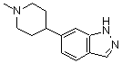 CAS#: 885272-33-3, 6-(1-Methyl-4-piperidinyl)-1H-indazole