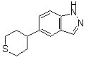 CAS#: 885272-59-3, 5-(Tetrahydro-2H-thiopyran-4-yl)-1H-indazole