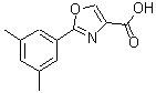 CAS 登录号：885273-74-5， 2-(3,5-二甲基苯基)-1,3-恶唑-4-羧酸