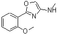 CAS 登录号：885274-29-3， 2-(2-甲氧基苯基)-N-甲基-1,3-恶唑-4-胺