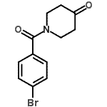 CAS 登录号：885274-92-0， 1-(4-溴苯甲酰基)-4-哌啶酮