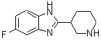 CAS#: 885275-03-6, 5-Fluoro-2-(3-piperidinyl)-1H-benzimidazole