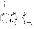 CAS 登录号：885275-52-5， 8-氰基-3-碘咪唑并[1,2-a]吡啶-2-羧酸乙酯
