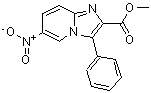 CAS 登录号：885276-47-1， 6-硝基-3-苯基咪唑并[1,2-a]吡啶-2-羧酸甲酯