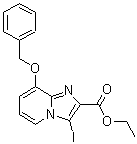 CAS 登录号：885276-85-7， 8-(苄氧基)-3-碘咪唑并[1,2-a]吡啶-2-羧酸乙酯