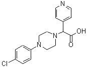 CAS#: 885276-90-4, [4-(4-Chlorophenyl)-1-piperazinyl](4-pyridinyl)acetic acid