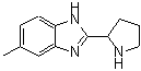 CAS 登录号：885278-00-2， 5-甲基-2-(2-吡咯烷基)-1H-苯并咪唑