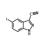 CAS#: 885278-27-3, 5-Iodo-1H-indazole-3-carbonitrile