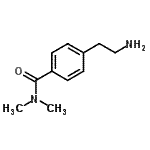 CAS 登录号：885278-68-2， 4-(2-氨基乙基)-N,N-二甲基苯甲酰胺