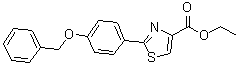 CAS#: 885279-35-6, Ethyl 2-[4-(benzyloxy)phenyl]-1,3-thiazole-4-carboxylate