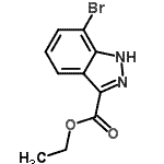 CAS 登录号：885279-56-1， 乙基7-溴-1H-吲唑-3-羧酸酯
