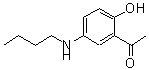 CAS 登录号：885280-46-6， 1-[5-(丁基氨基)-2-羟基苯基]乙酮