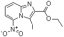 CAS 登录号：885281-38-9， 3-碘-5-硝基咪唑并[1,2-a]吡啶-2-羧酸乙酯