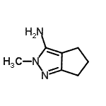 CAS#: 885529-68-0, 2-Methyl-2,4,5,6-tetrahydrocyclopenta[c]pyrazol-3-amine
