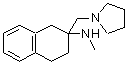 CAS#: 885951-06-4, N-Methyl-2-(1-pyrrolidinylmethyl)-1,2,3,4-tetrahydro-2-naphthalenamine
