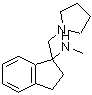 CAS#: 885951-14-4, N-Methyl-1-(1-pyrrolidinylmethyl)-1-indanamine