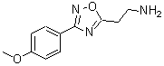 CAS 登录号：885953-52-6， 2-[3-(4-甲氧基苯基)-1,2,4-恶二唑-5-基]乙胺