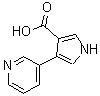 CAS#: 885954-13-2, 4-(3-Pyridinyl)-1H-pyrrole-3-carboxylic acid