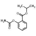 CAS 登录号：88599-41-1， 异丙基2-(氨基甲酰氧基)苯甲酸酯