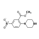 CAS 登录号：886360-73-2， 甲基5-硝基-2-(1-哌嗪基)苯甲酸酯