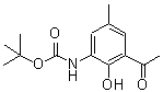 CAS 登录号：886362-10-3， (3-乙酰基-2-羟基-5-甲基苯基)氨基甲酸叔丁酯