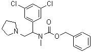 CAS 登录号：886362-13-6， [1-(3,5-二氯苯基)-2-(1-吡咯烷基)乙基]甲基氨基甲酸苄酯