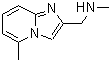 CAS#: 886363-01-5, N-Methyl-1-(5-methylimidazo[1,2-a]pyridin-2-yl)methanamine