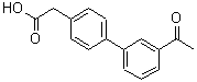 CAS 登录号：886363-14-0， (3'-乙酰基-4-联苯基)乙酸