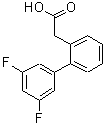 CAS#: 886363-23-1, (3',5'-Difluoro-2-biphenylyl)acetic acid
