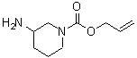 CAS 登录号：886363-44-6， 3-氨基-1-哌啶羧酸烯丙酯