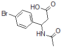 CAS 登录号：886363-73-1， beta-(乙酰氨基)-4-溴-苯丙酸