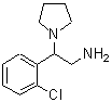 CAS#: 886363-83-3, 2-(2-Chlorophenyl)-2-(1-pyrrolidinyl)ethanamine
