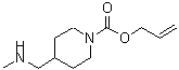 CAS 登录号：886365-58-8， 4-[(甲基氨基)甲基]-1-哌啶羧酸烯丙酯
