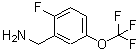 CAS#: 886498-13-1, 1-[2-Fluoro-5-(trifluoromethoxy)phenyl]methanamine