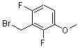 CAS 登录号：886498-55-1， 2-(溴甲基)-1,3-二氟-4-甲氧基苯