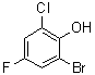 CAS#: 886499-83-8, 2-Bromo-6-chloro-4-fluorophenol