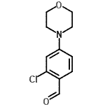 CAS#: 886501-36-6, 2-Chloro-4-(4-morpholinyl)benzaldehyde